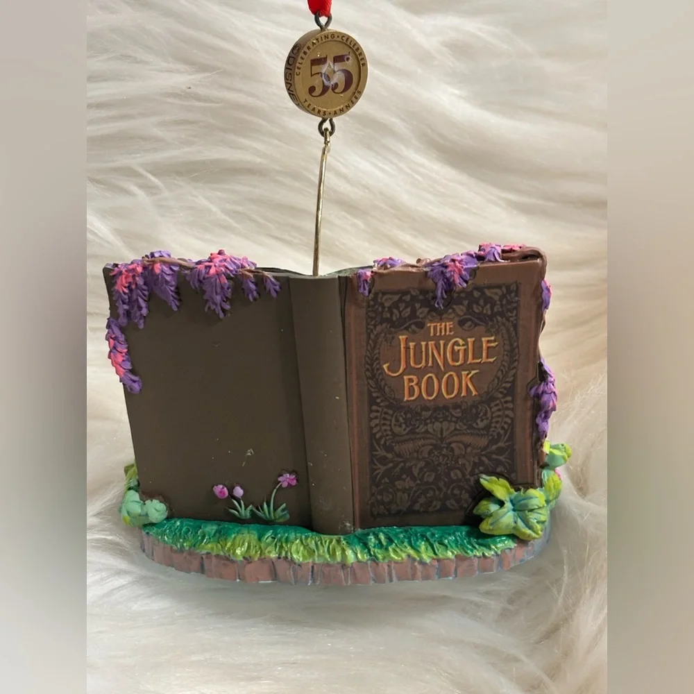 Disney Jungle Book Mowgli and Baloo Christmas Ornament - 55th NWT